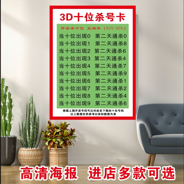 福彩3d杀号✅福彩3d杀号定胆360